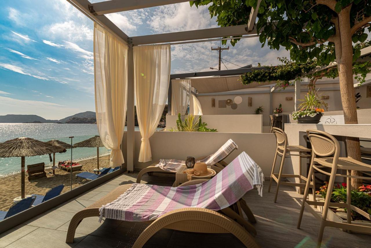 Buganvilla-Sea Front Villas Agia Pelagia  Exterior foto